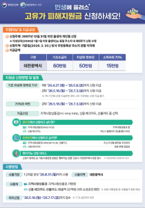 대전 서구, ‘고유가 피해지원금’ 7월 3일 신청 마감