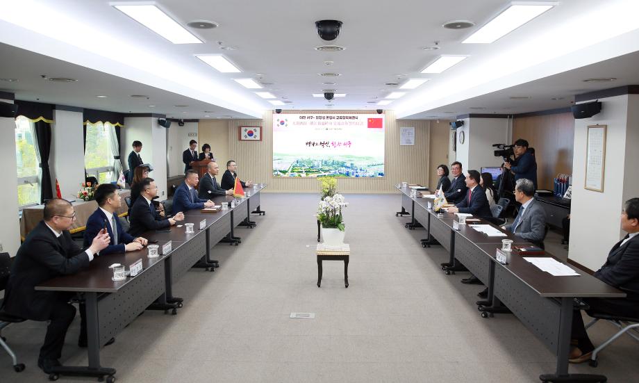 대전 서구, 중국 온령시와 교류 협력 강화 협약 체결 이미지