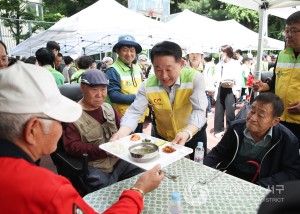 대전 서구 자원봉사센터, 사랑의 밥차 3회차 활동
